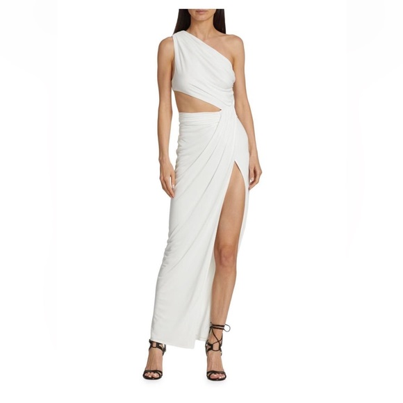 Ronny Kobo White Cutout Dress - Picture 2 of 3